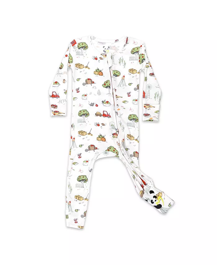 

Унисекс комбинезон Baby Fall Vibes Convertible Footie Bellabu Bear, мультиколор