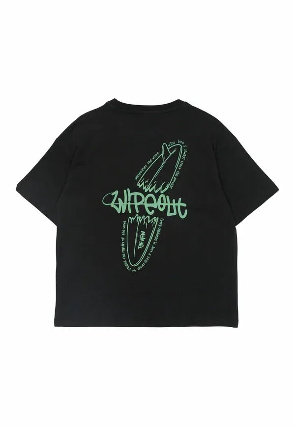 Футболка Tntanner os s_s tee print t-shirt The New, черный — фото 4