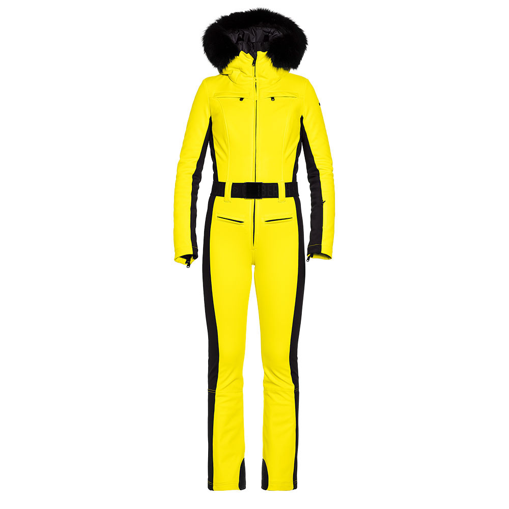 

Утепленный лыжный костюм Goldbergh Parry с искусственным мехом (женский), Limone