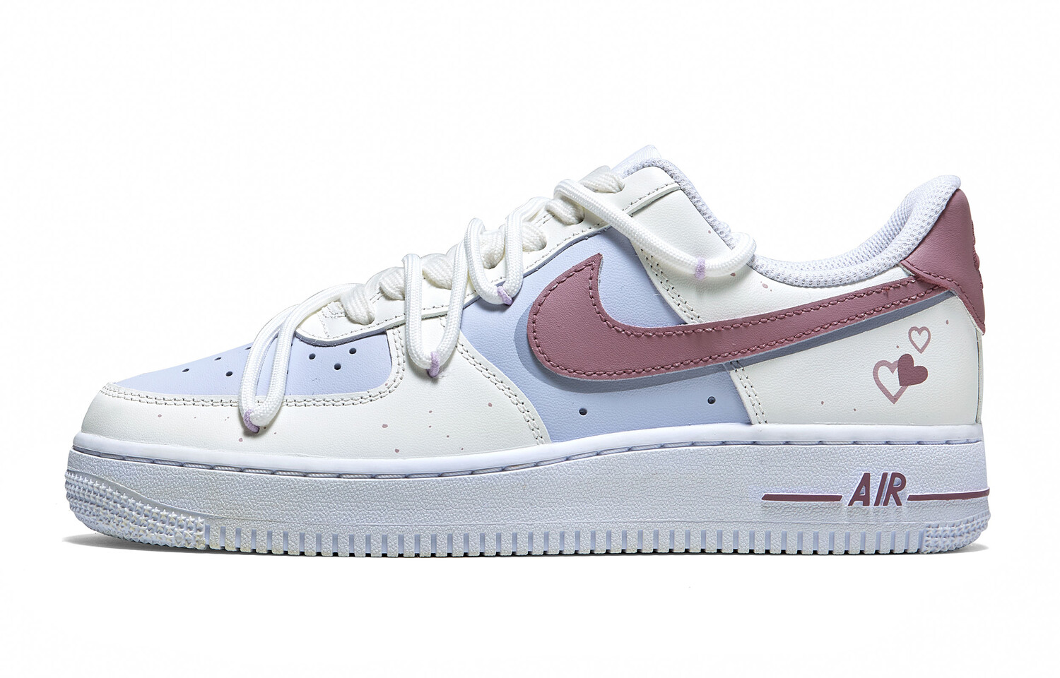 

Кроссовки Nike Air Force 1 Skateboarding Shoes Women's Low-top Purple, белый