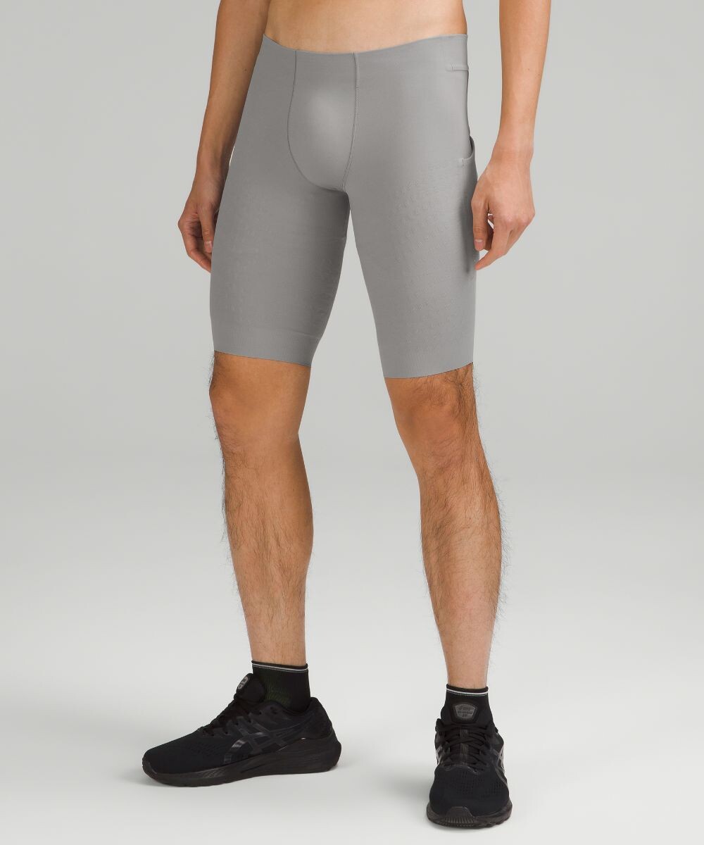 

Шорты для бега SenseKnit Lululemon, серый