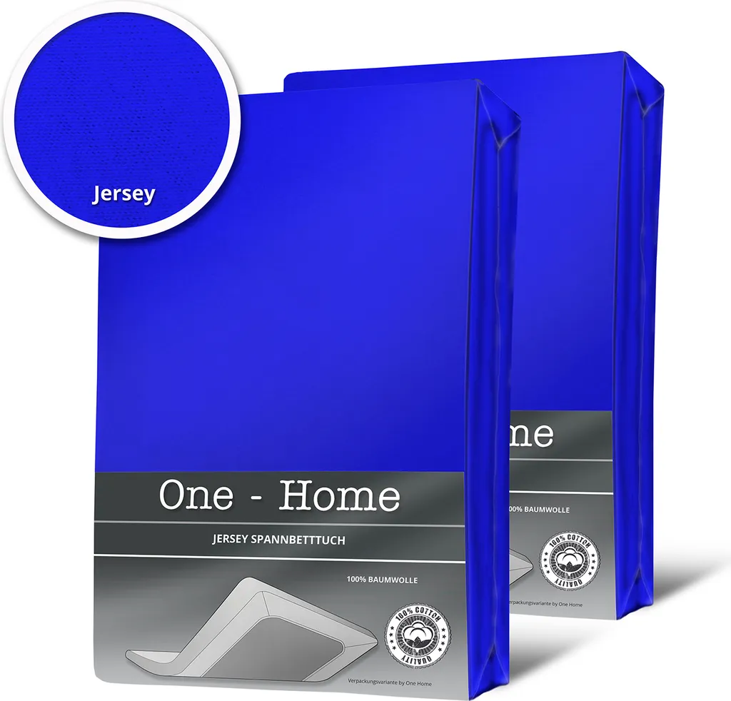 

Простыня One-Home, синий
