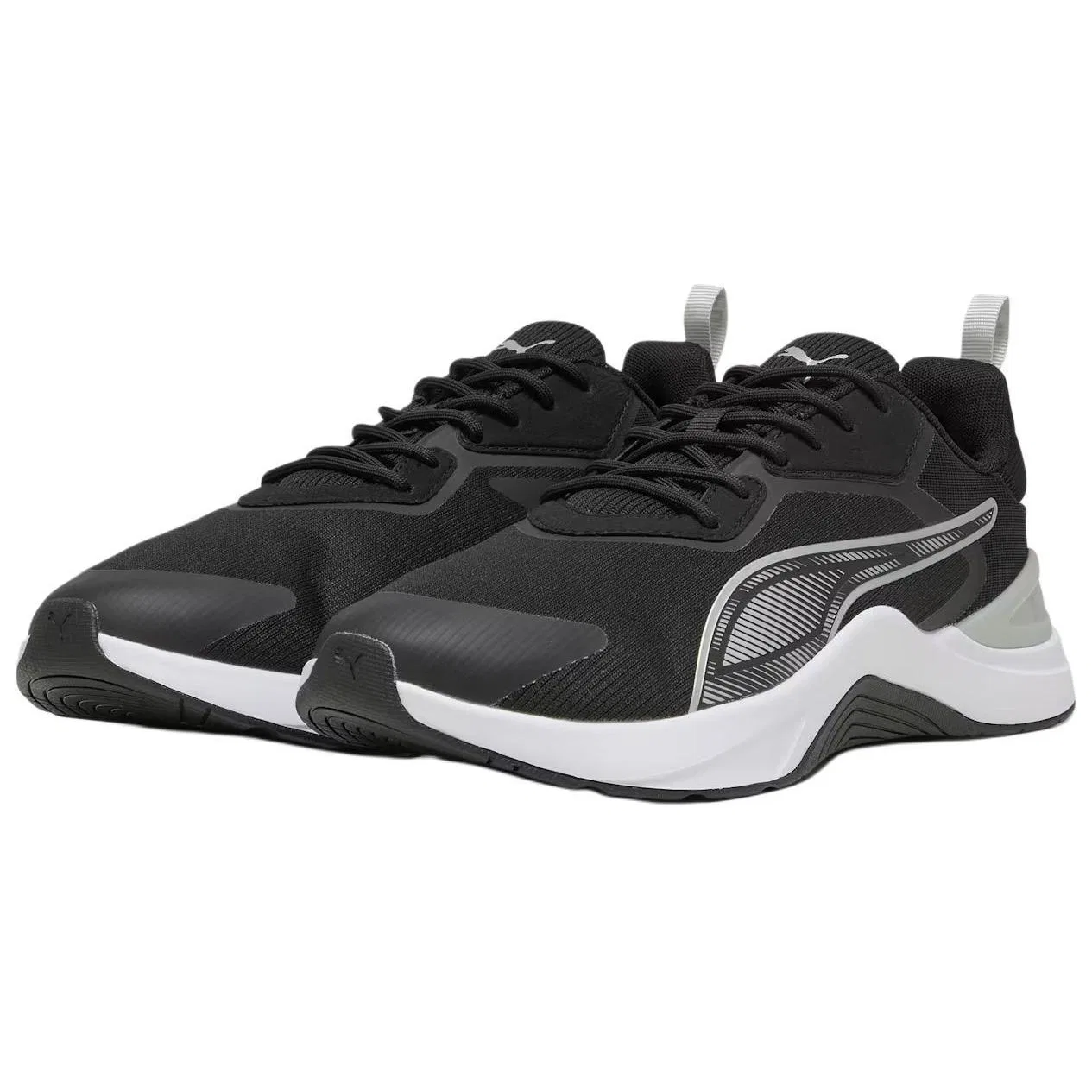 Кроссовки для тренировок низкие PUMA Black White — фото 4