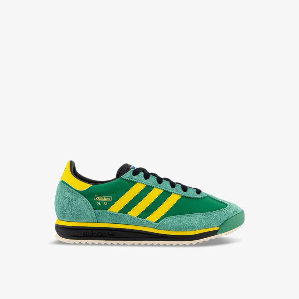 

Низкие кроссовки из замши и сетки Sl 72 rs Adidas, зеленый