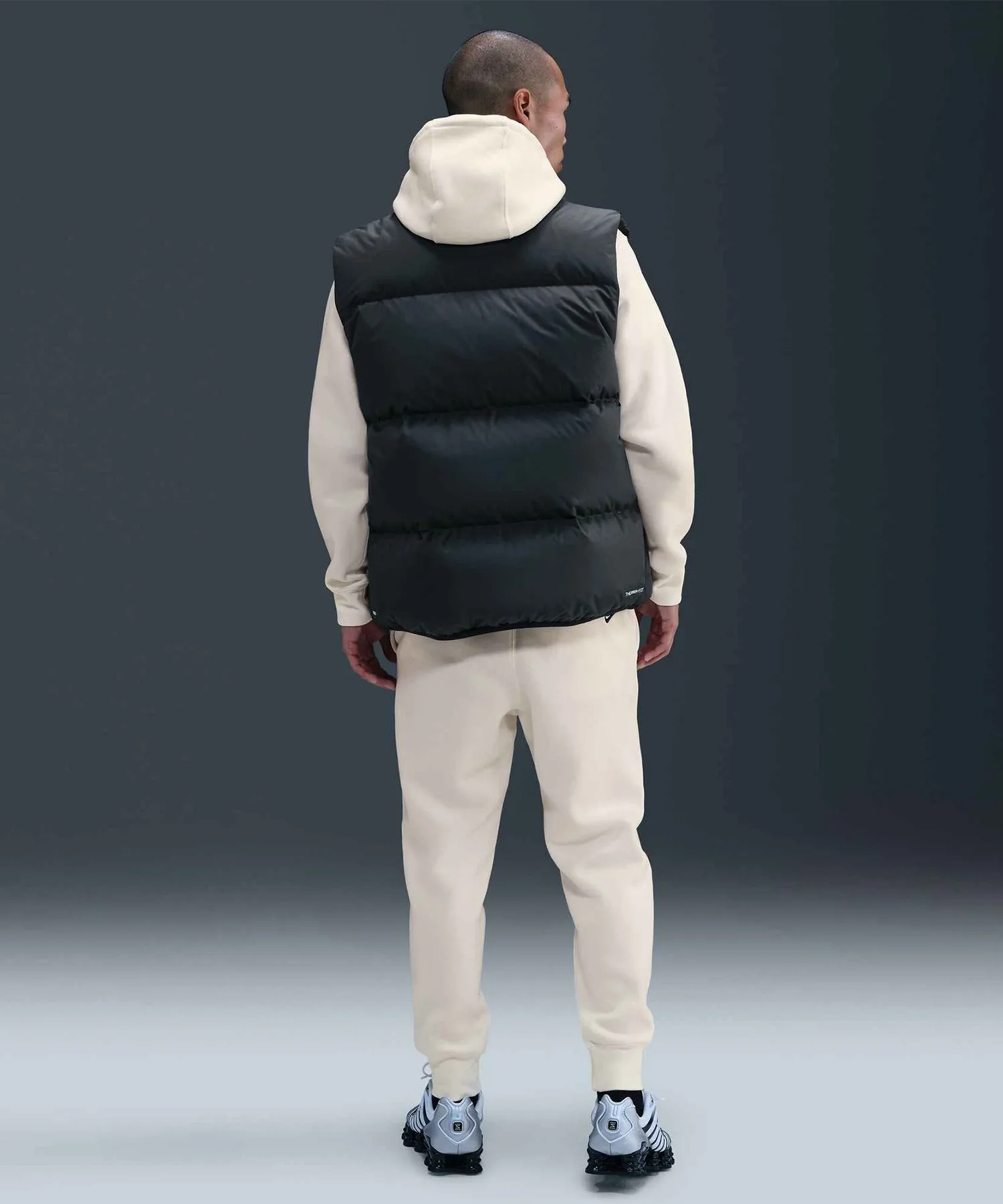 Мужские и женские спортивные брюки из флиса NIKE AS M NK CLUB BB JGGR NEO темно-серые — фото 3