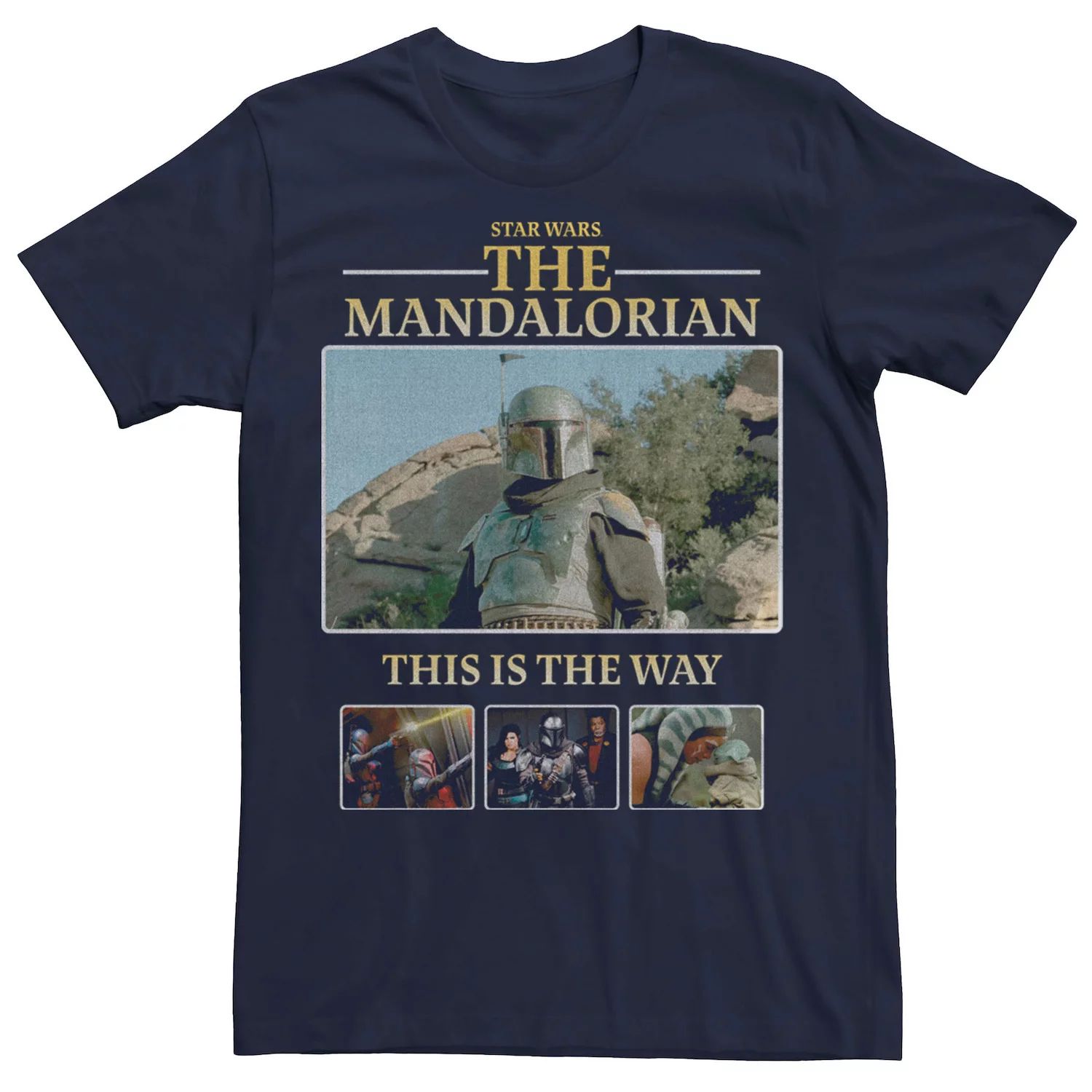 

Мужская футболка Star Wars: The Mandalorian This Is The Way United R14