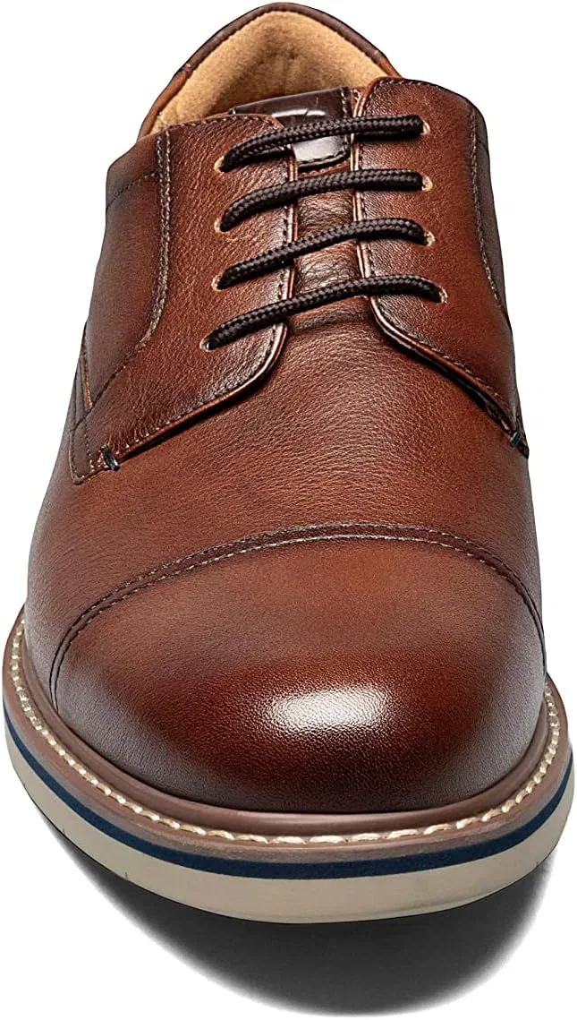 Мужские туфли Florsheim Neufeld Toe Oxford Cap, коньячный — фото 2