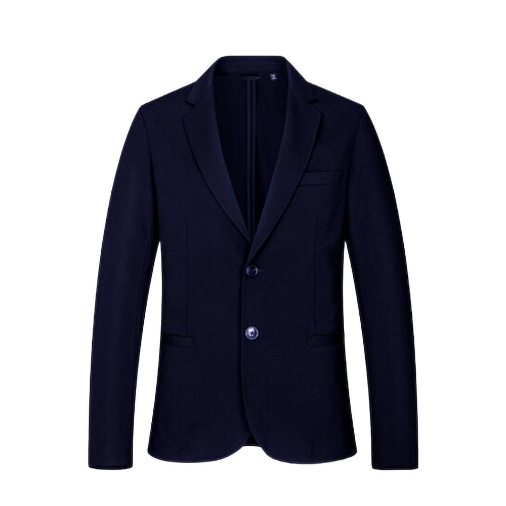 

Синий вискозный блейзер Armani Exchange