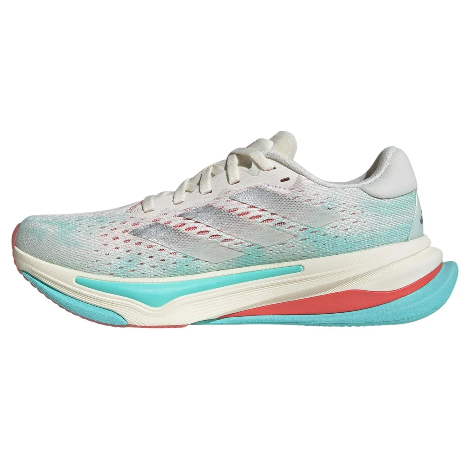 Женские кроссовки для бега Supernova Prima adidas, Off White/Silver Met/Flash — фото 2