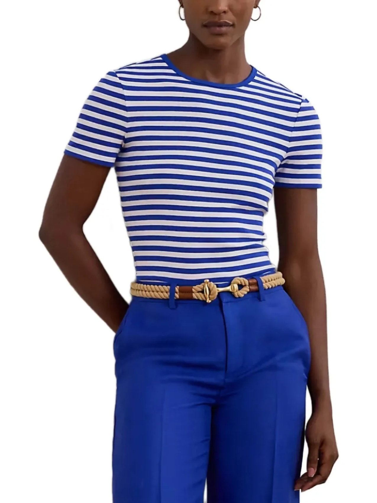 

Lauren Ralph Lauren футболка в полоску, синий