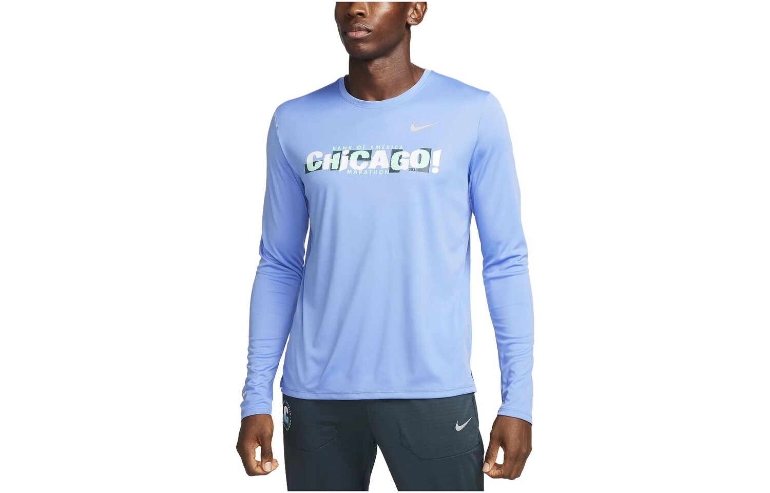 

Футболка мужская синяя Nike, синий