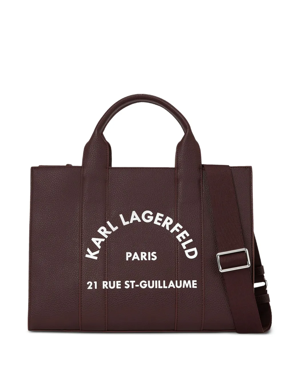 

Сумка-тоут Rue St-Guillaume среднего размера KARL LAGERFELD, коричневый