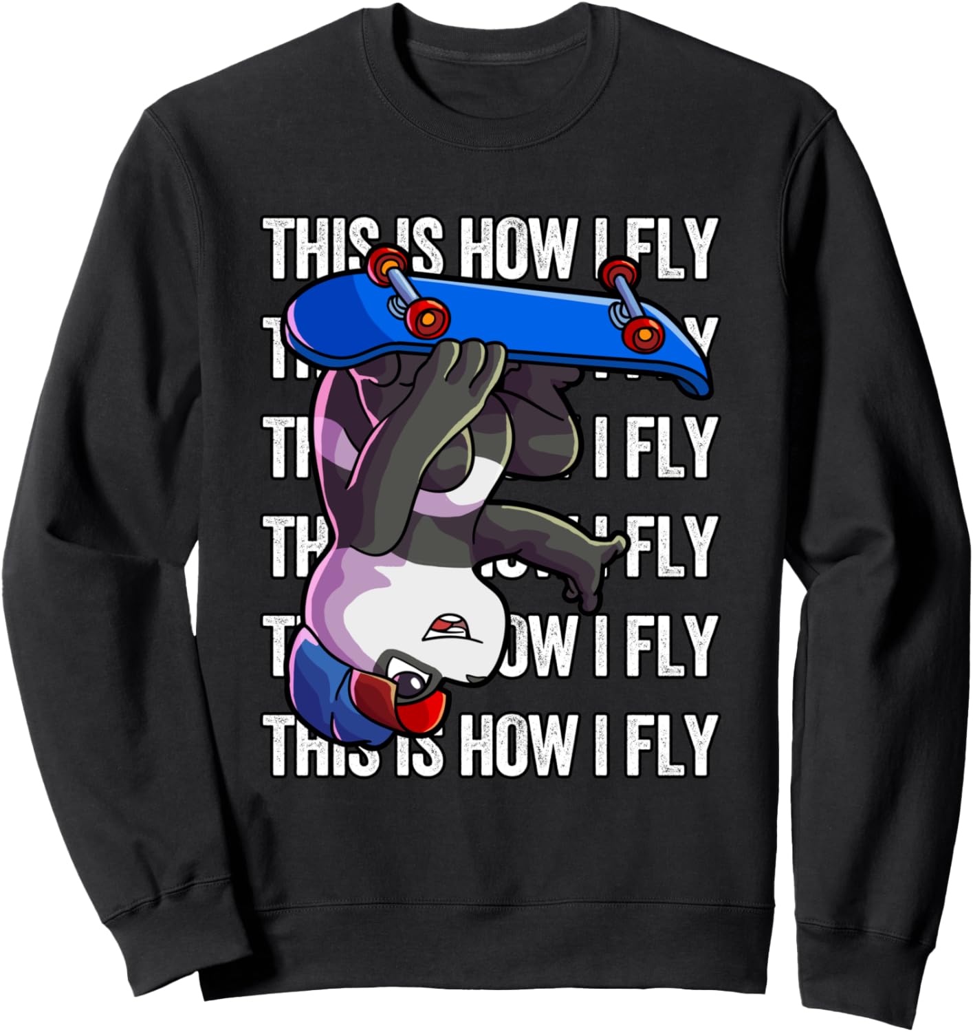 

Толстовка для скейтбординга с изображением панды. Кроссовки для скейтбординга для мальчиков Skateboard Gift Girl, черный