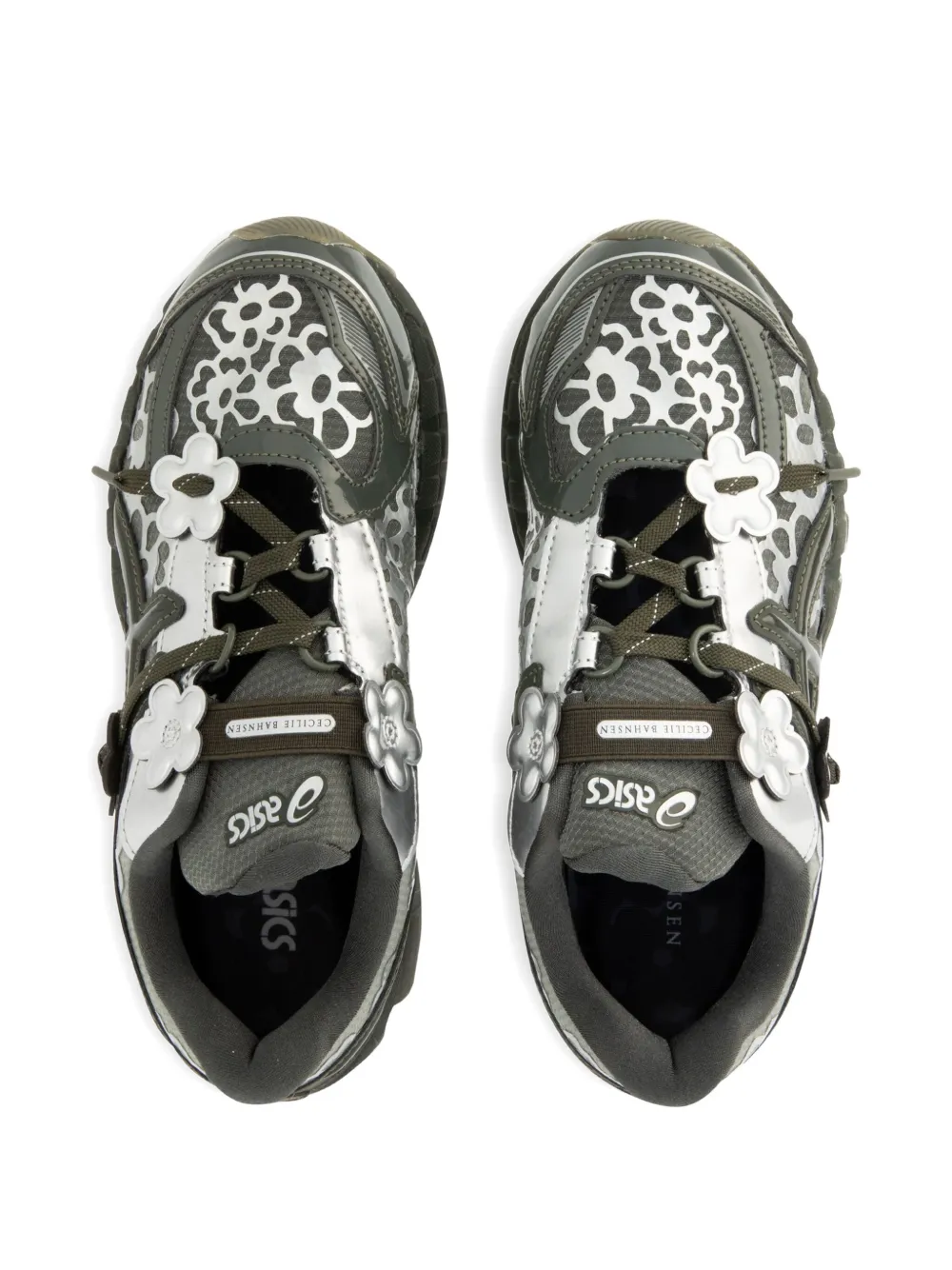 Кроссовки Gel-Kayano 20 из коллаборации с Cecilie Bahnsen ASICS, зеленый — фото 3