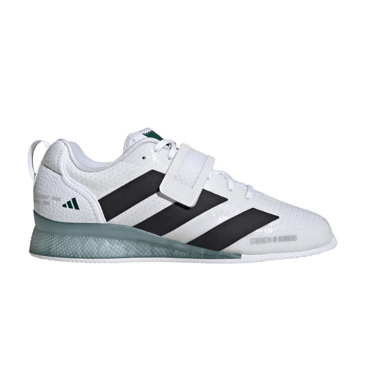 

Кроссовки Adipower Weightlifting 3 'White Black Collegiate Green', белый