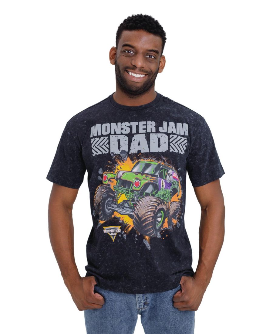 

Детская футболка в винтажном стиле для всей семьи Monster Jam, Black, mens, Черный, Детская футболка в винтажном стиле для всей семьи Monster Jam, Black, mens
