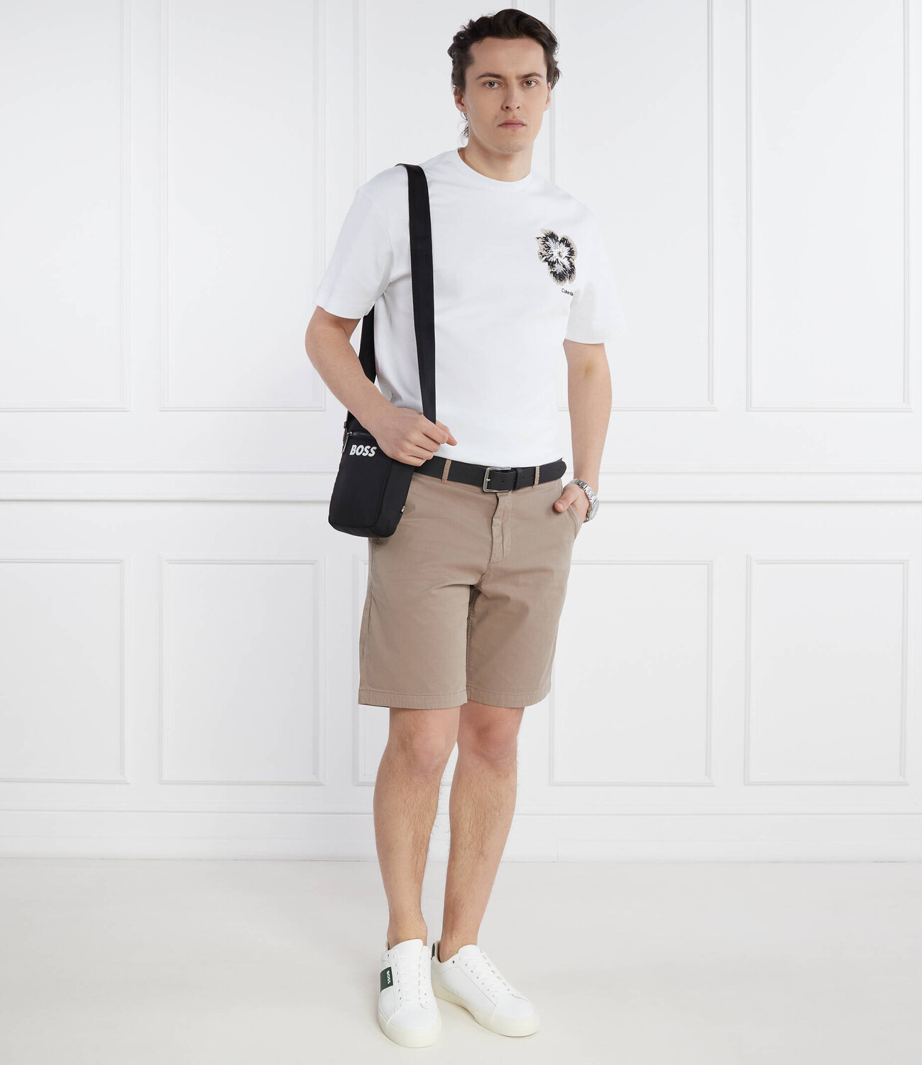 Футболка Calvin Klein Comfort fit, белый — фото 2
