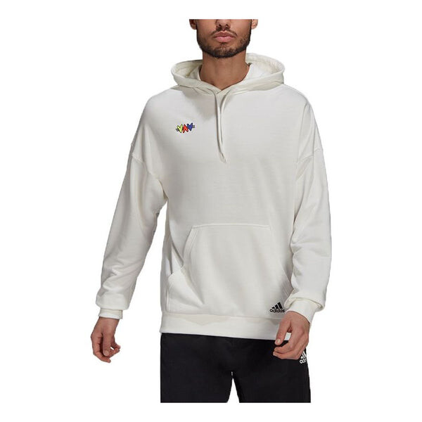 

Толстовка Men's adidas Printing Sports Loose White, белый