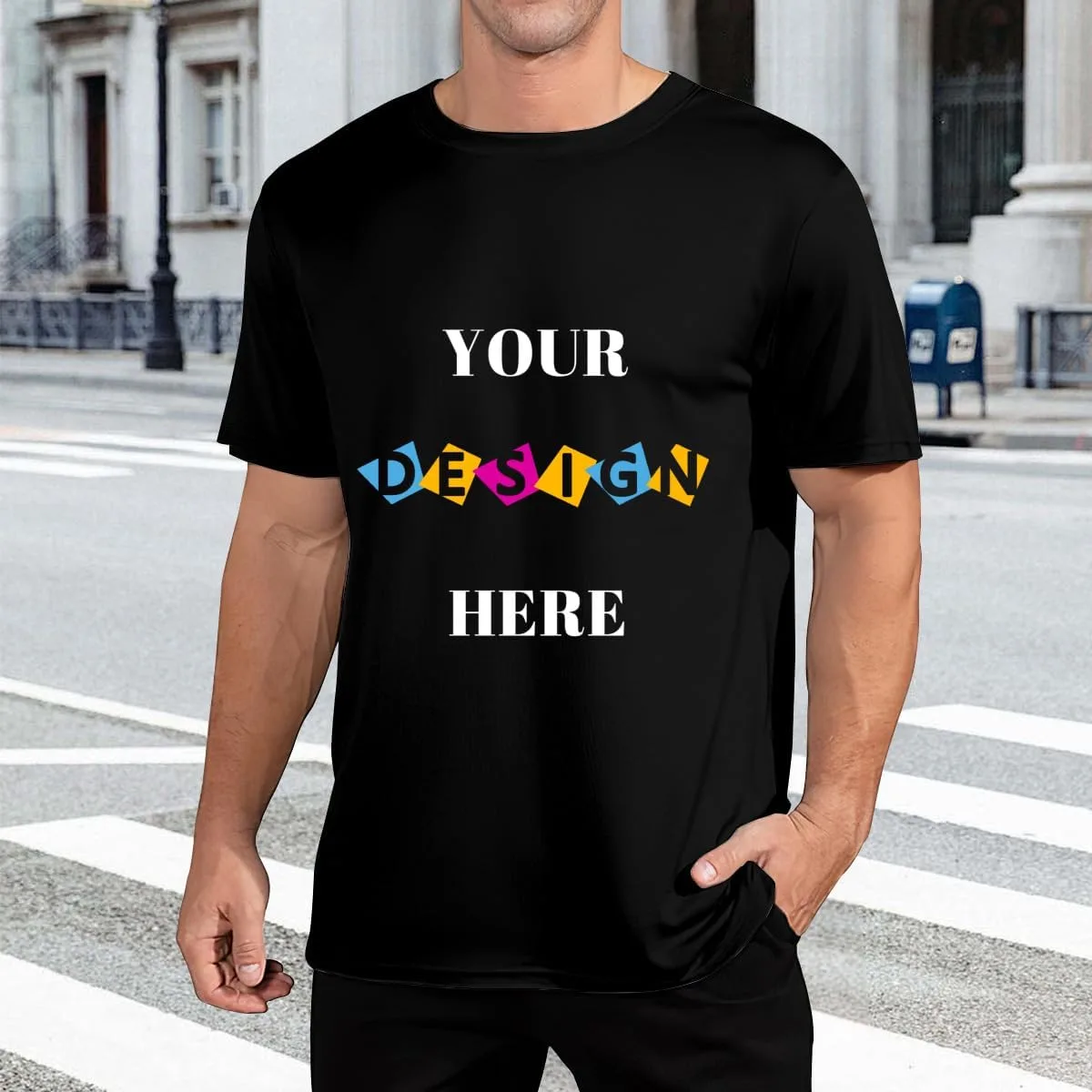 Футболка Custom с принтом, Unisex, Cotton, Short Sleeve — фото 2