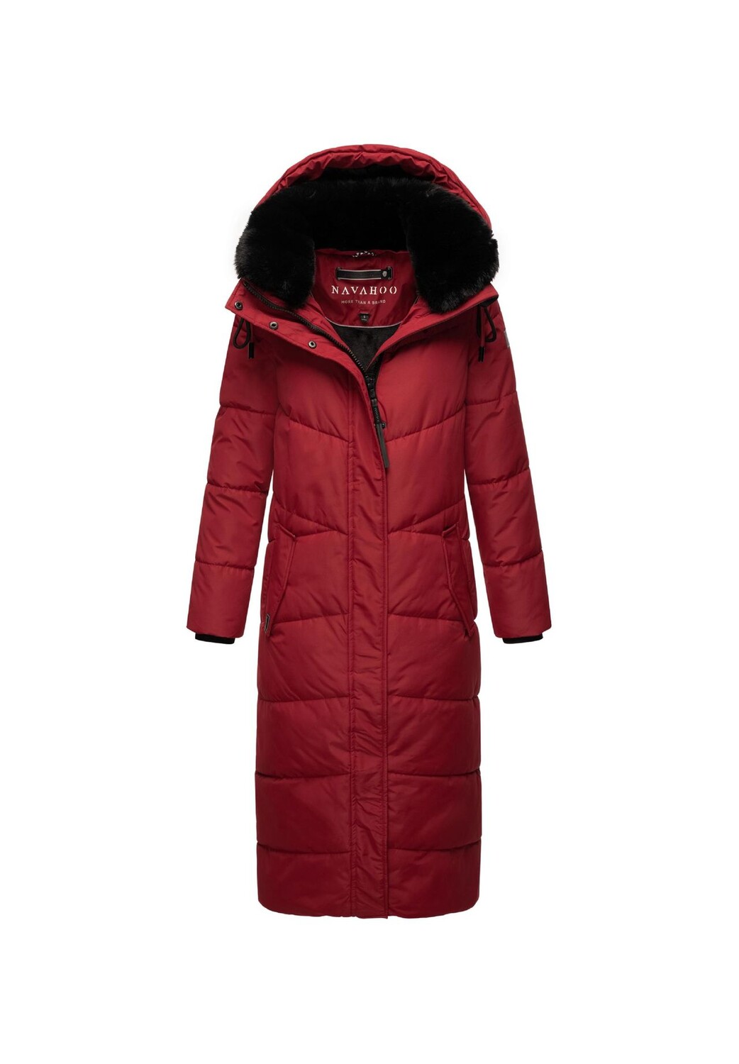 

Стеганое пальто притягивает взгляды XIV NAVAHOO, цвет Dark Red