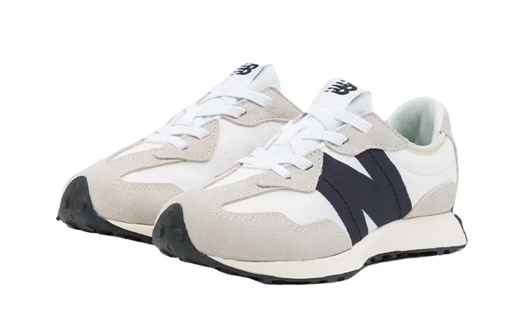Кроссовки беговые NB 327 Cushioning Abrasion Resistant Breathable Low top Sea Salt New Balance — фото 4