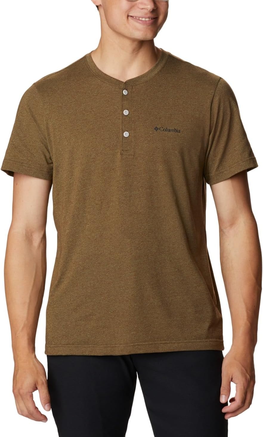 

Мужская футболка с коротким рукавом Columbia Thistletown Hills, Olive Green Heather