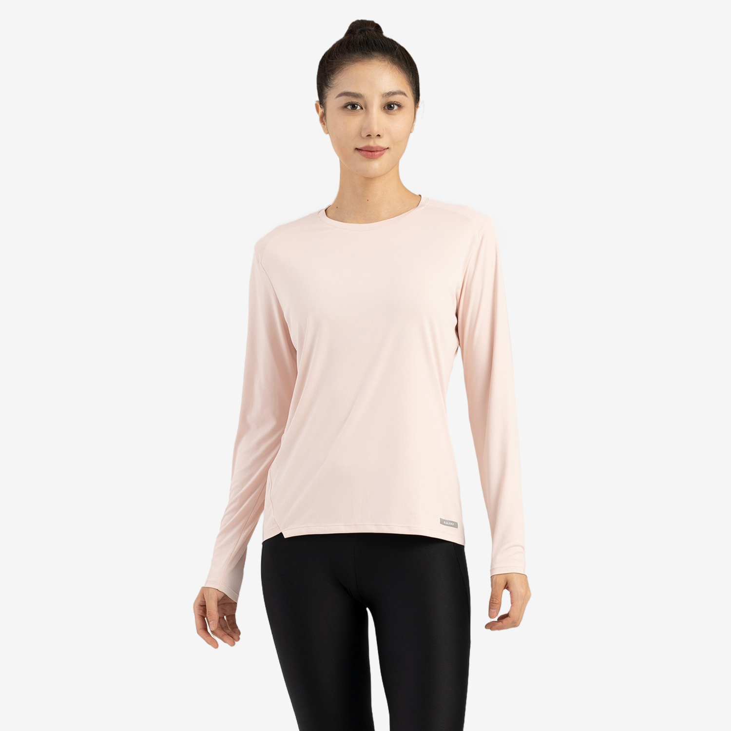 

Женская беговая флисовая футболка с длинным рукавом Kalenji