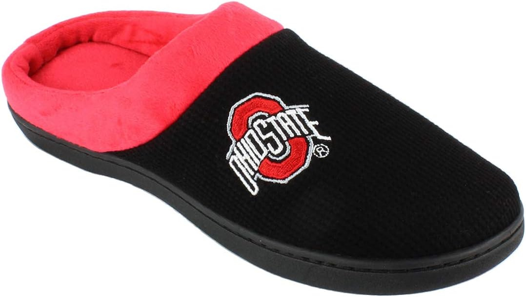 Удобные тапочки Comfy Feet Everything Comfy NCAA, 8.5-10 Women/7.5-9 Men Ohio State Buckeyes