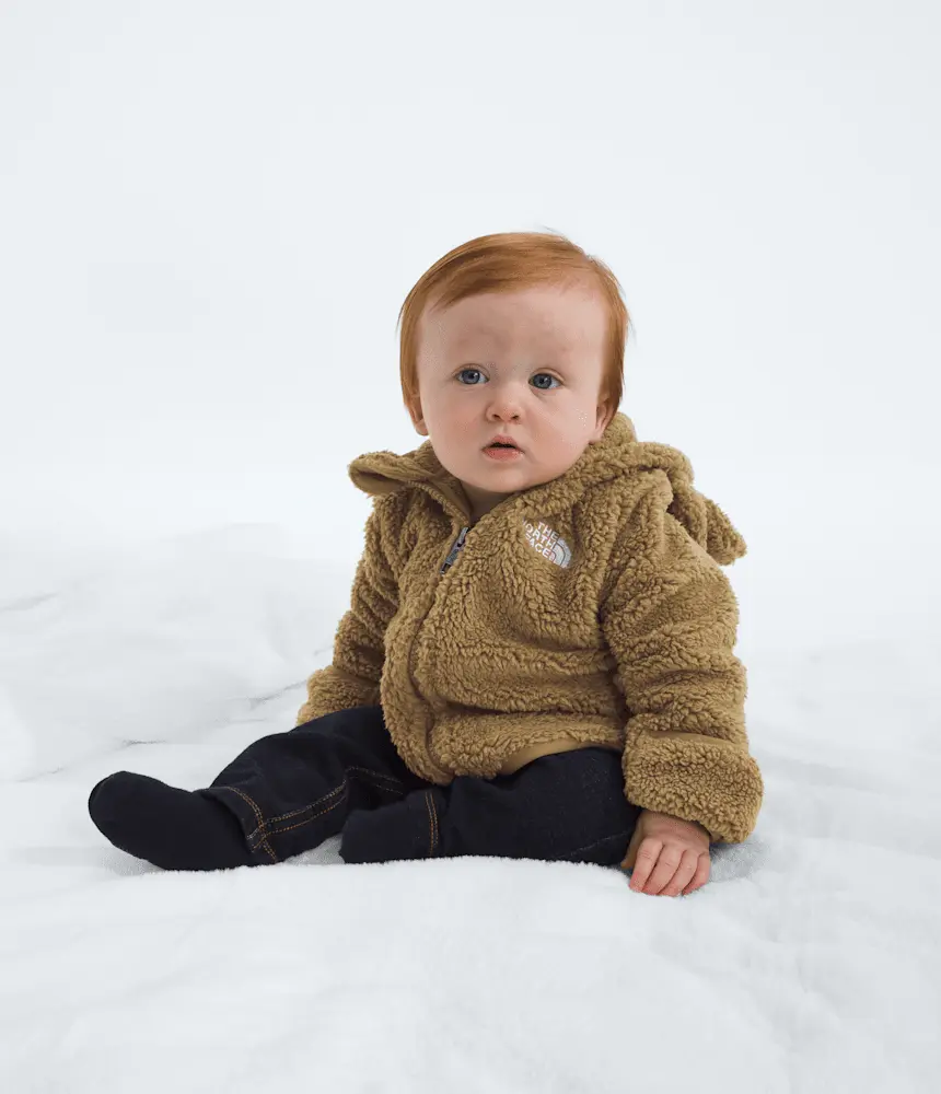 

Толстовка с капюшоном на молнии Baby Campshire The North Face, Teddy Brown