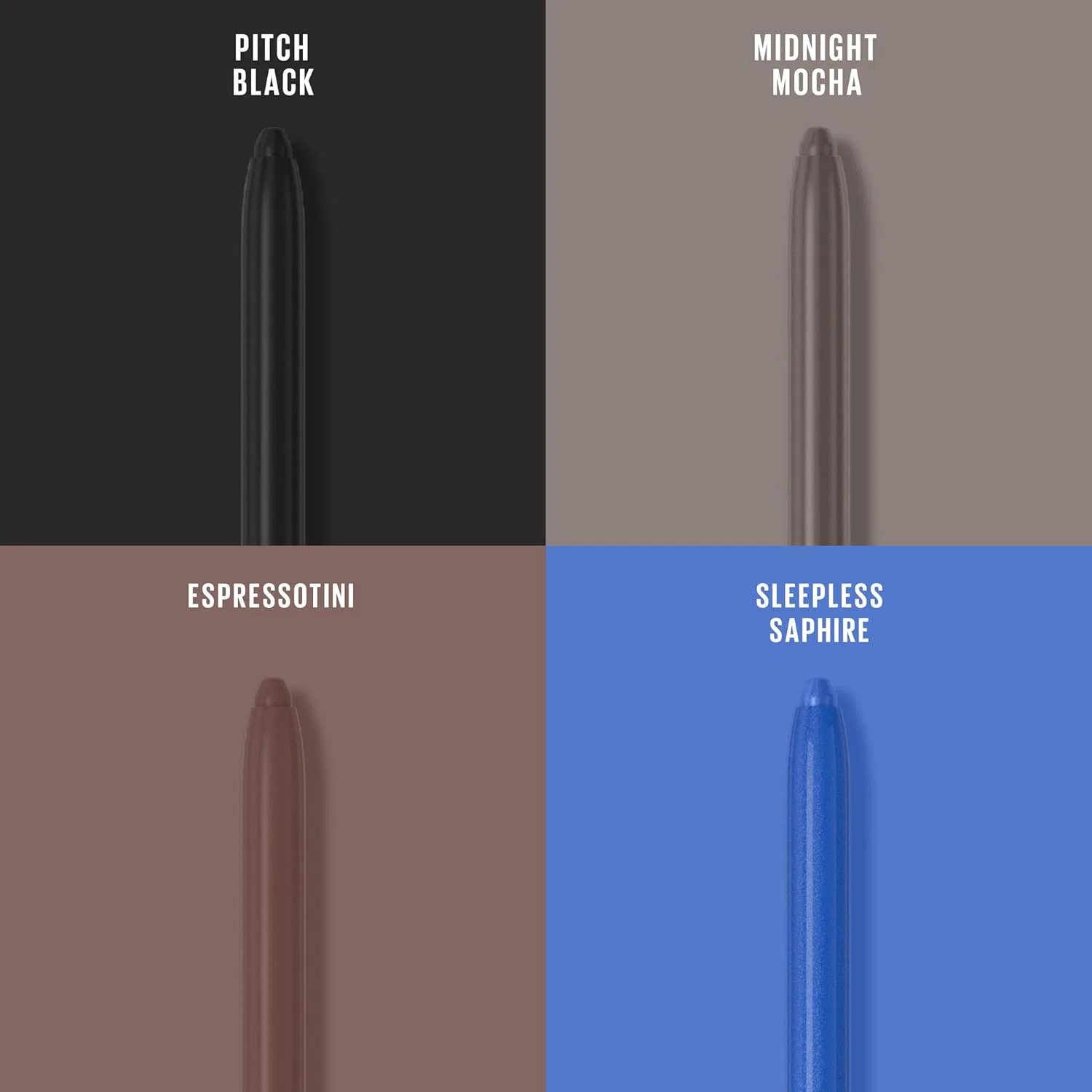 Карандаш для глаз гелевый водостойкий Maybelline Tattoo Studio, матовый, 1 шт, 0.3 г, цвет Sleep Pressed Sapphire — фото 4