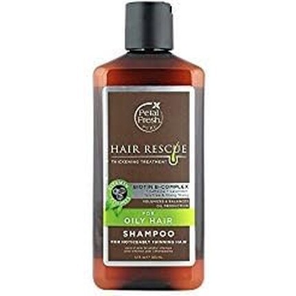 

Hair Rescue Biotin B-Complex Ultimate Шампунь для утолщения жирных волос, 12 эт. Оз., Petal Fresh