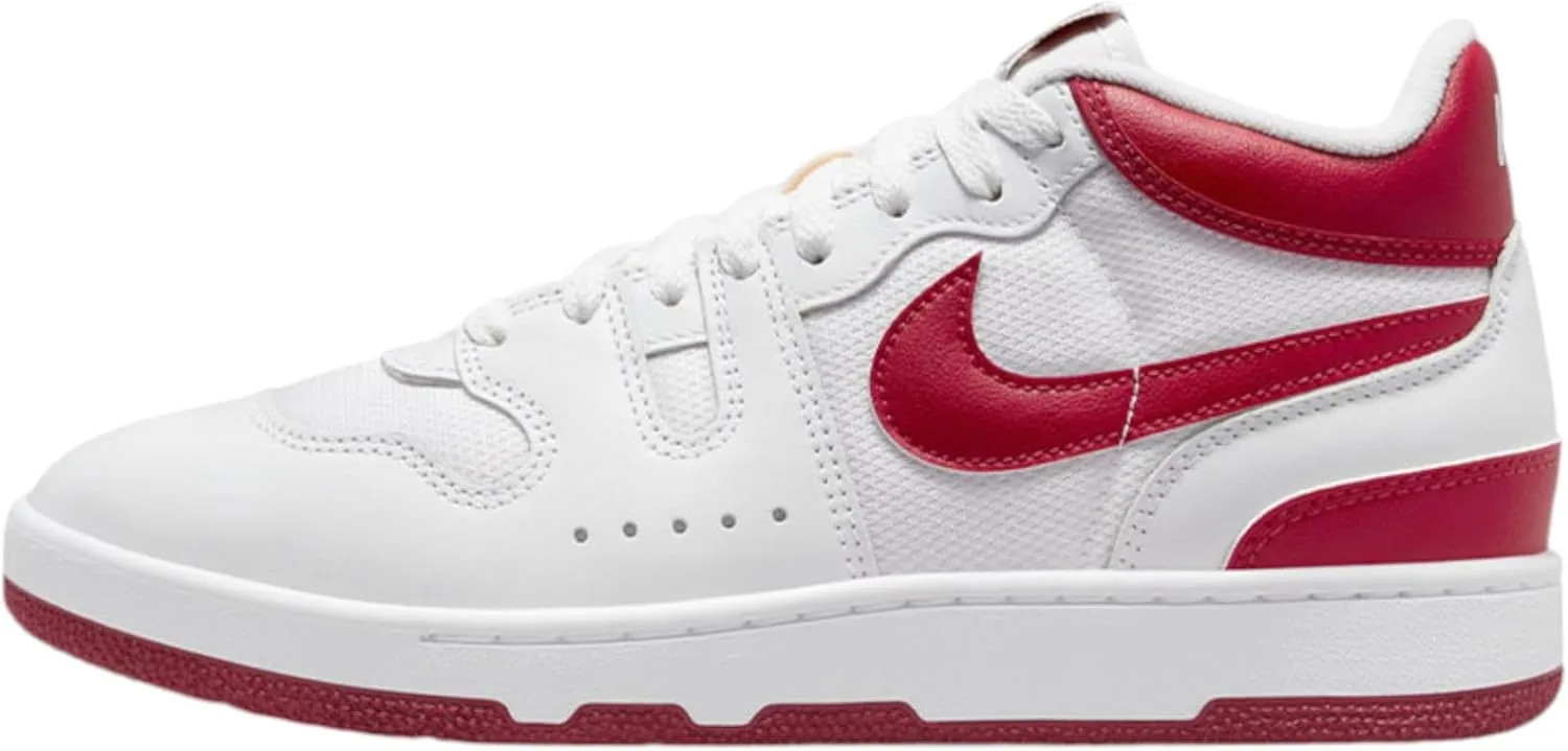 Кроссовки Nike Attack Leather для мужчин и женщин, белый/красный