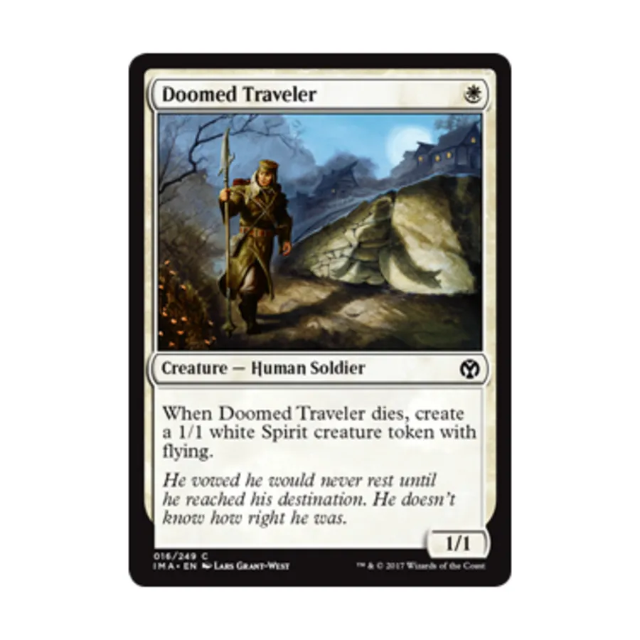 

CCG Обреченный путешественник (клавиша C), MTG - Iconic Masters