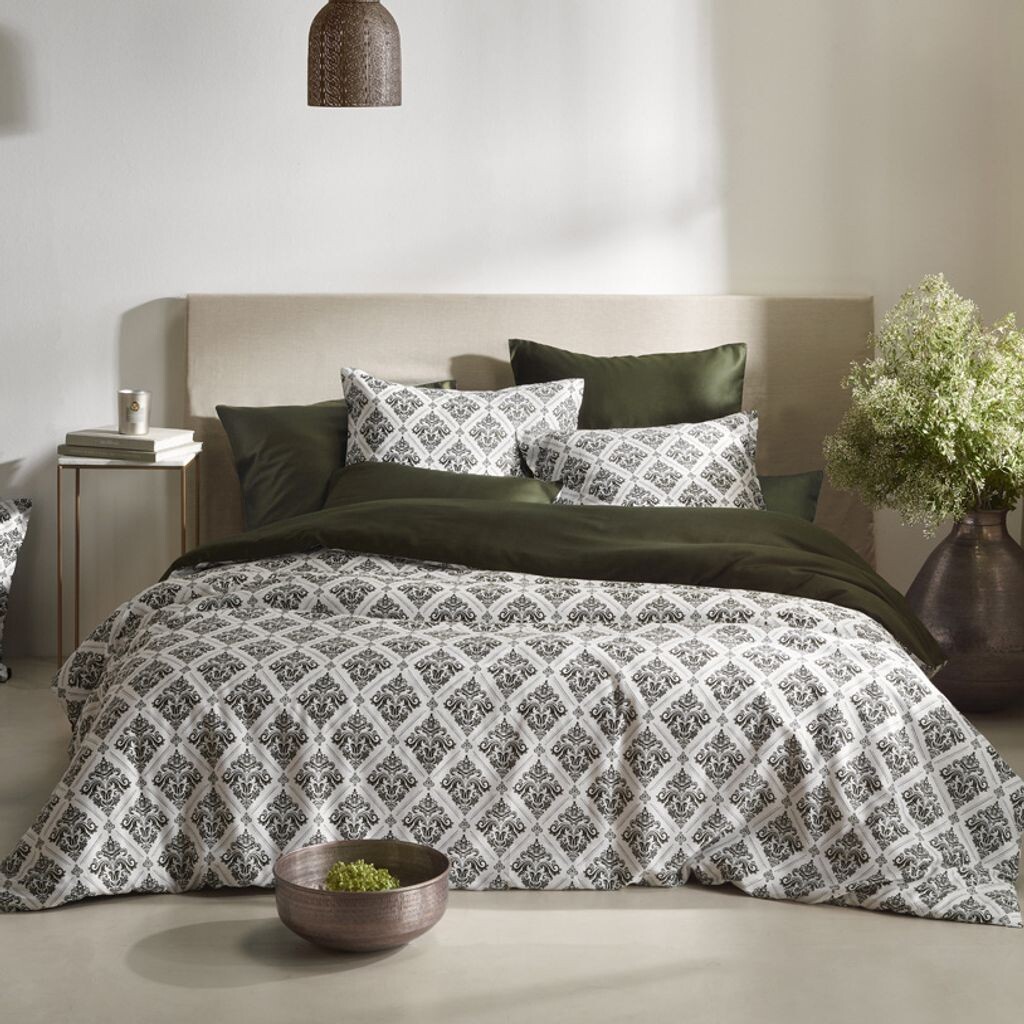 

De Witte Lietaer Пододеяльник хлопковый сатин, Византийский - 240 x 220 + 2x 60 x 70 см