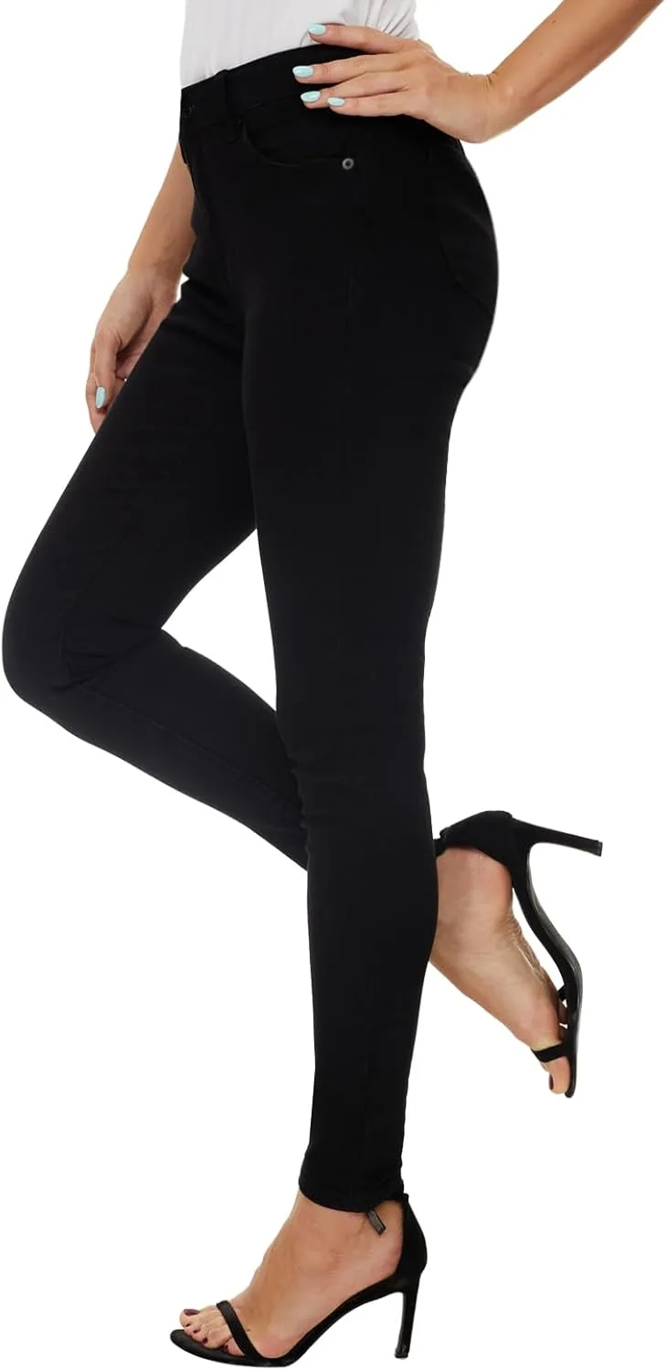 

LICTZNEE женские скинни джинсы Mid Rise, Stretch Denim, Slim Fit