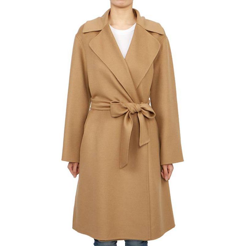 

MaxMara Studio Женское пальто светло-коричневого цвета, Light Brown