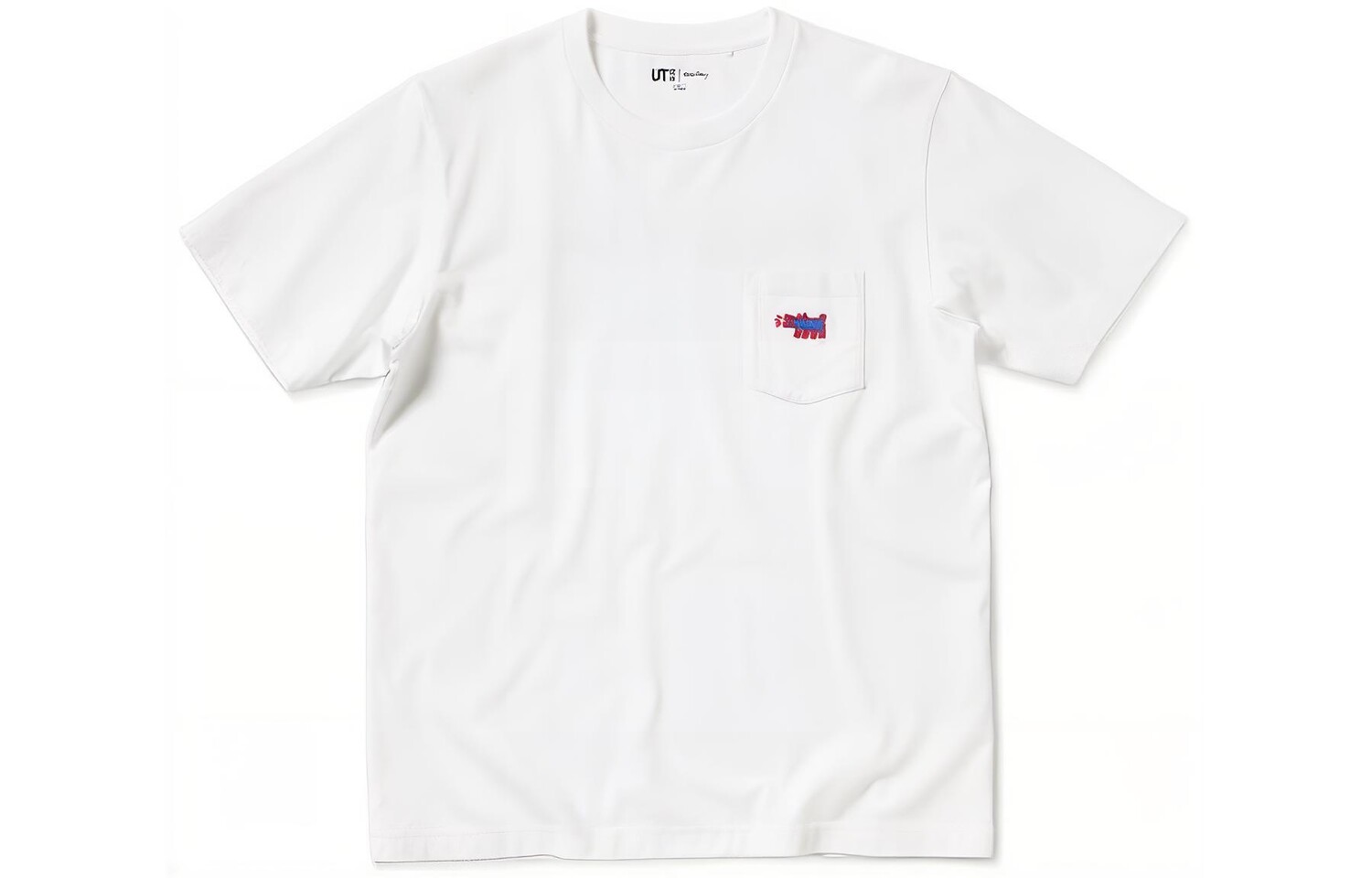 

Футболка Keith Haring X унисекс белая Uniqlo, белый