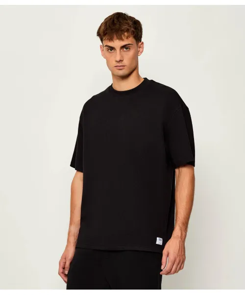 

Футболка Nuwaffle Loose fit Hugo Blue, черный