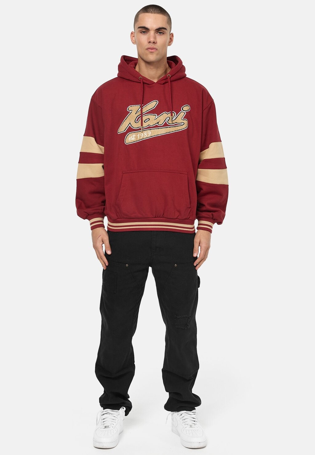 

Толстовка VARSITY HOODIE Karl Kani, красный