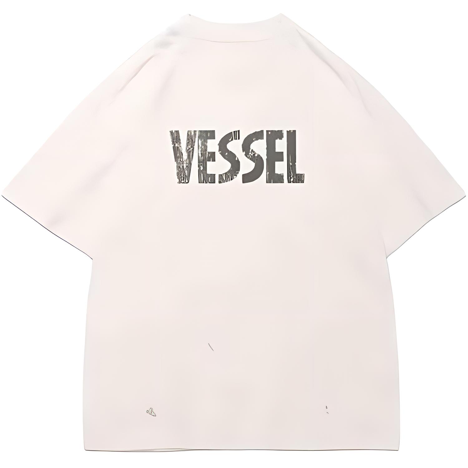 

VESSEL x MANWEILIANMING футболка Unisex XVESSEL, белый