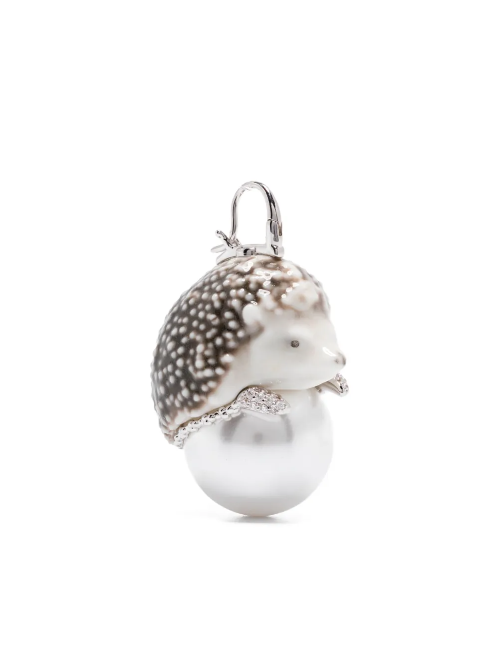 

Серьги-ежики из искусственного жемчуга YVMIN, коричневый