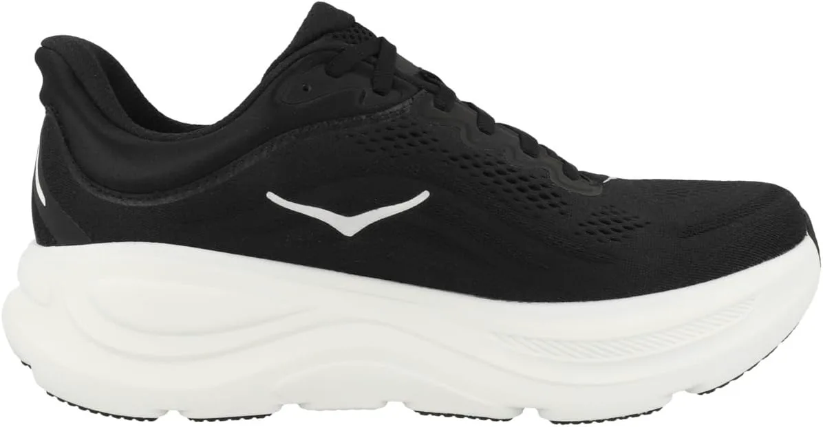 Мужские кроссовки Hoka Bondi 9, черно-белый — фото 2