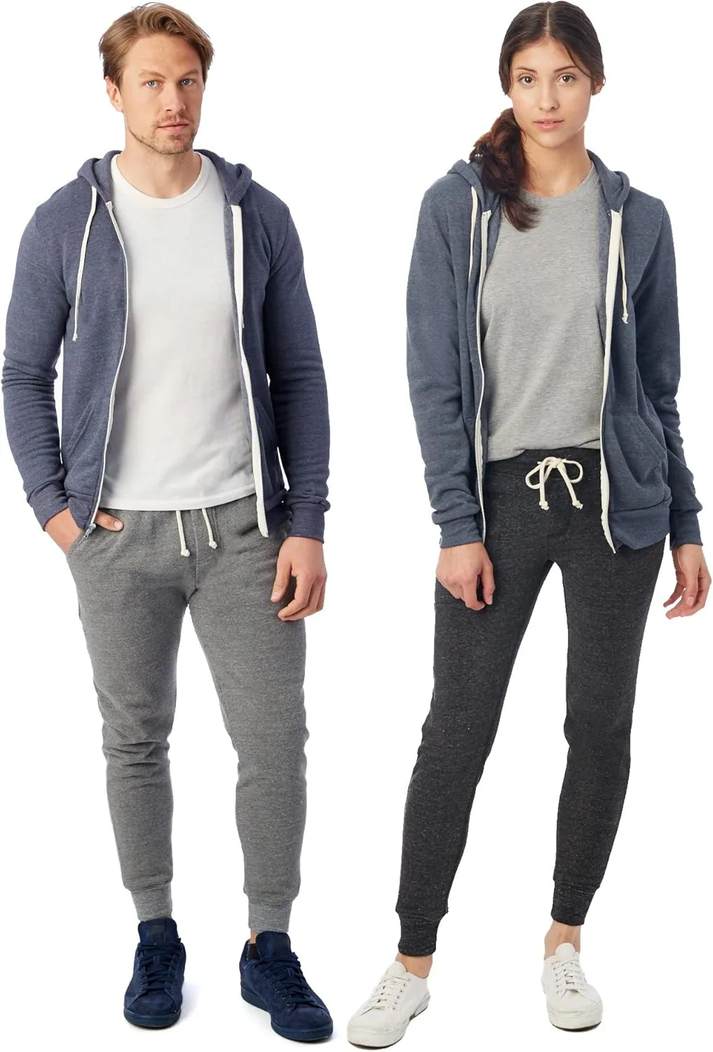 

Альтернативный унисекс худи Rocky Eco-Fleece Zip Alternative