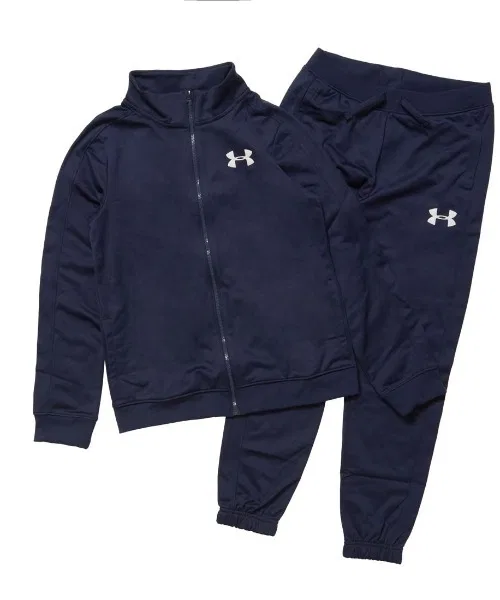 Тренировочный костюм Under Armour UA Rival из трикотажа с начёсом, тёмно-синий