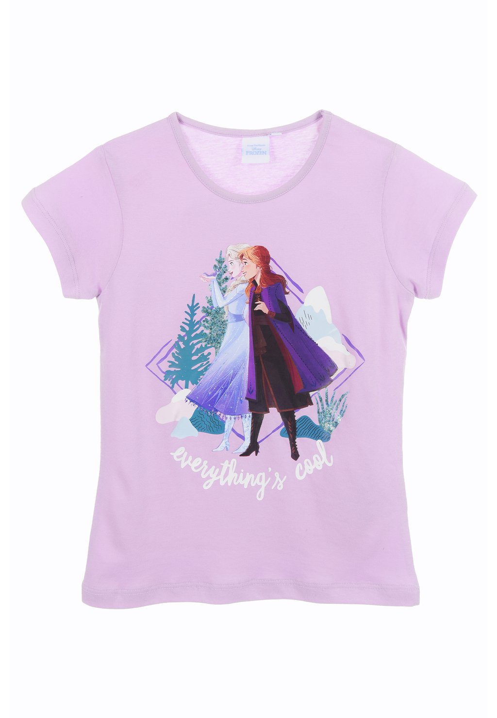 

Футболка с принтом ANNA UND ELSA Disney FROZEN, цвет Lila