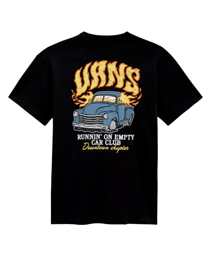 

Бег по пустой футболке Vans, черный