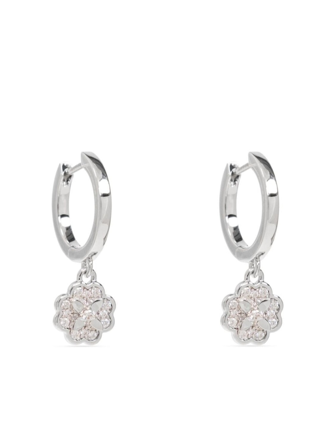 

Серьги Heritage Bloom Huggie Kate Spade, серебряный