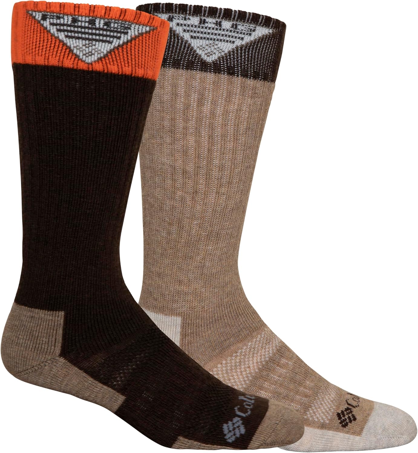 

Columbia мужские шерстяные охотничьи носки Over the Calf (2 пары), Brown