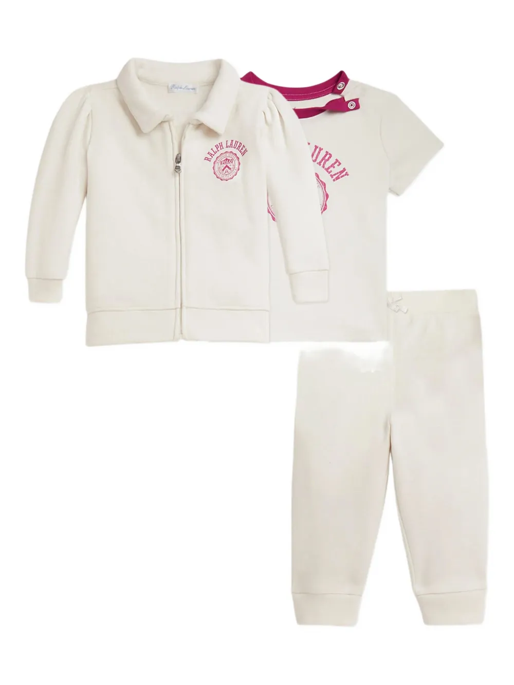 

Спортивный костюм с логотипом (комплект из трех) POLO RALPH LAUREN KIDS