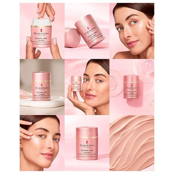 Крем для век Elizabeth Arden — Retinol + Hpr Ceramide Rapid Skin Renewing Eye Cream, 15 мл — фото 4